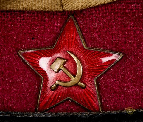 WWII Soviet Infantry NCO Visor Cap — image 2