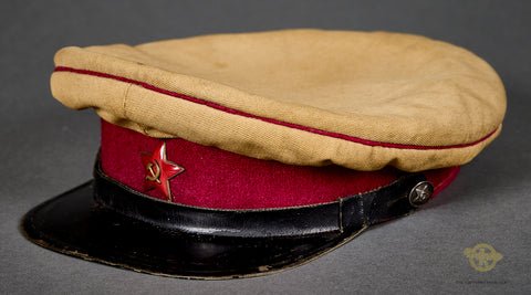 WWII Soviet Infantry NCO Visor Cap — image 3