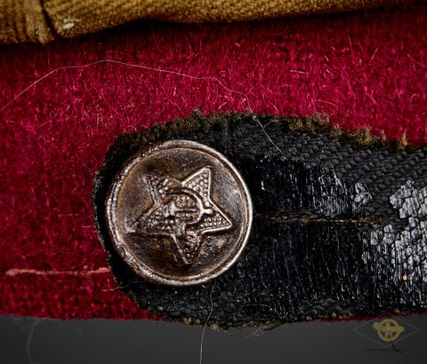 WWII Soviet Infantry NCO Visor Cap — image 7