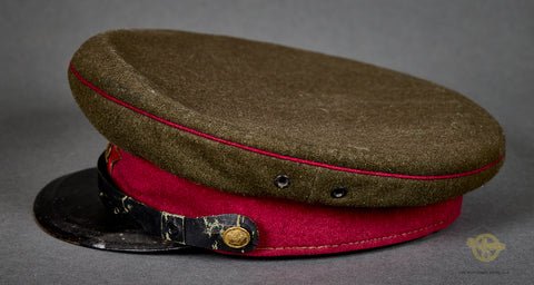 WWII Soviet Infantry Command Staff Visor Cap — image 3
