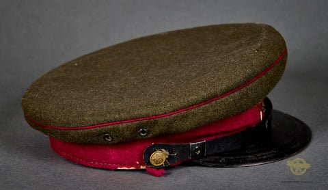 WWII Soviet Infantry Command Staff Visor Cap — image 5