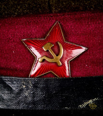 WWII Soviet Infantry Command Staff Visor Cap — image 7