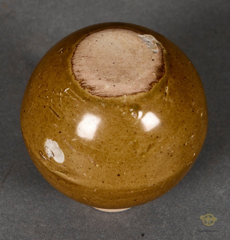 WWII Japanese Late War Ceramic (INERT!) Fragmentation Grenade — image 3