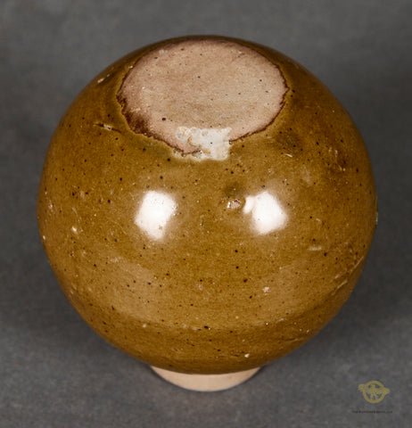 WWII Japanese Late War Ceramic (INERT!) Fragmentation Grenade — image 4
