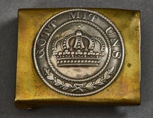German Imperial Prussian Army EM Buckle