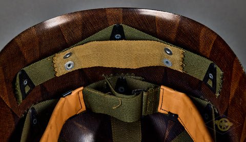 Vietnam era US M-1 Parade Helmet Liner — image 8