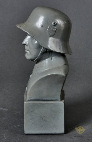 German WWII Early Soldier Bust — image 2