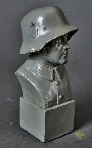 German WWII Early Soldier Bust — image 5