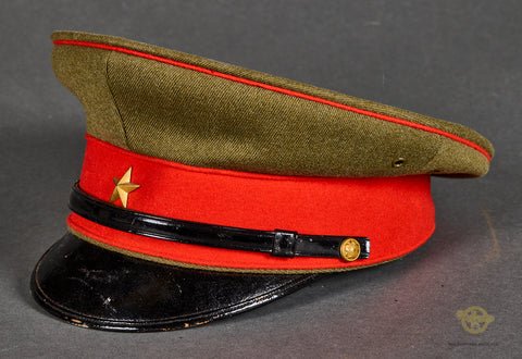Japanese WWII Army Officer's Visor Cap Named — image 3
