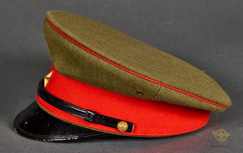 Japanese WWII Army Officer's Visor Cap Named — image 4