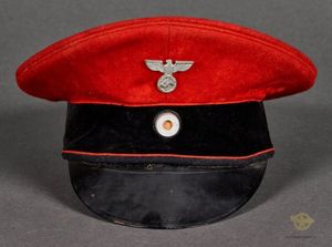 German WWII Railroad Conductors Visor Cap