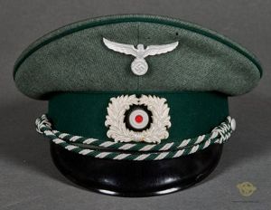 Third Reich Land Customs Officials Visor Cap
