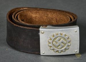 WWII German DAF Belt and Buckle