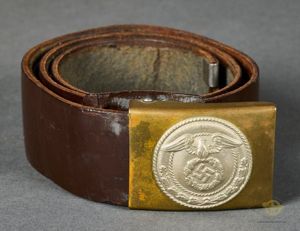 German WWII NSKK Belt and Buckle Set