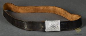 German WWII Police Belt and Buckle
