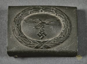German WWII Late War Luftwaffe Belt Buckle