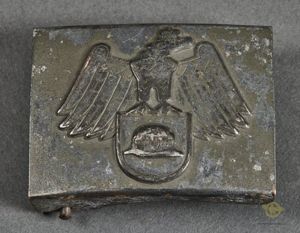 Last Pattern 'Der Stahlhelm' Veterans Organization Belt Buckle
