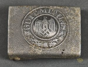 German WWII Army Enlisted Man's Belt Buckle