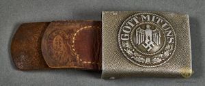 German WWII Army Combat Buckle