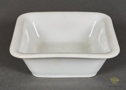 German WWII Heavy Porcelain Serving Bowl — image 2