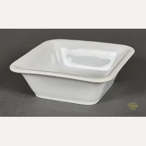 German WWII Heavy Porcelain Serving Bowl