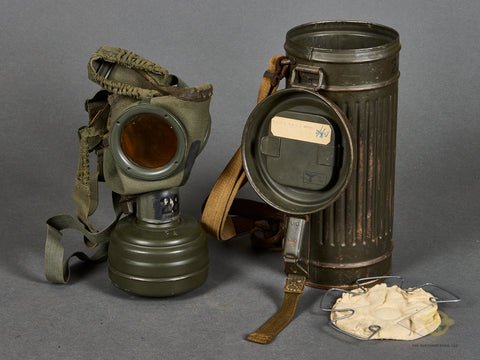 German WWII Gas Mask — image 3