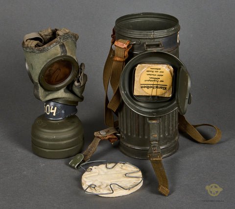 German WWII Gas Mask — image 4