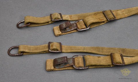 German WWII Tropical DAK Y-Straps — image 2