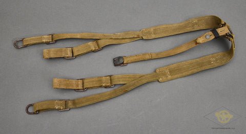 German WWII Tropical DAK Y-Straps — image 3