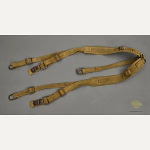 German WWII Tropical DAK Y-Straps