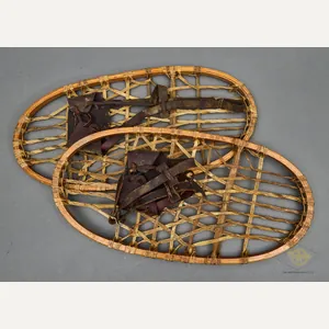 Pair of Military Snowshoes as Used by the 10th Mountain …