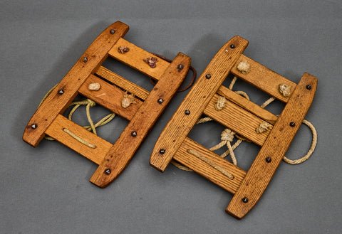 WWII Vintage Swiss Mountain Snowshoes — image 2