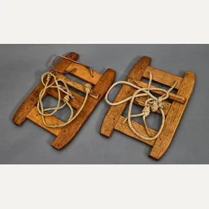 WWII Vintage Swiss Mountain Snowshoes