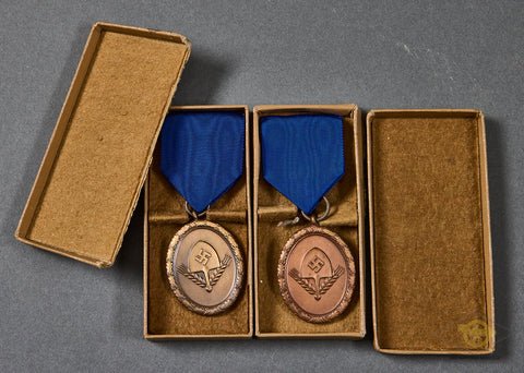 Veteran Lot of 11 German WWII Medals and 1 Ring — image 12