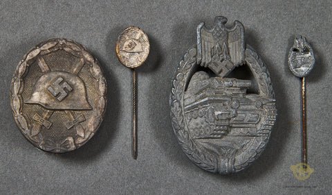 Veteran Lot of 11 German WWII Medals and 1 Ring — image 4