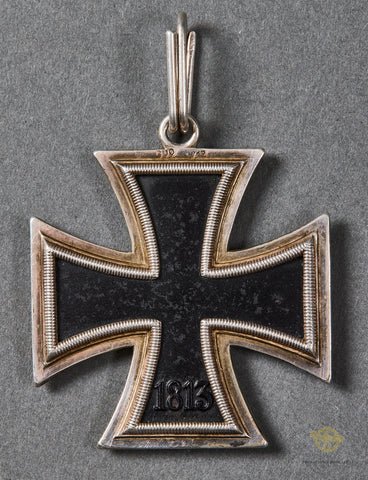 WWII German Knights Cross with Ribbon by C.E. Juncker w/Dietrich Maerz Authentication — image 5