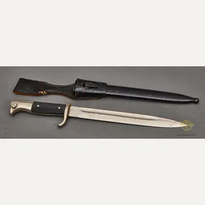 Veteran Bring Back German WWII Long Model Engraved Bayonet by …