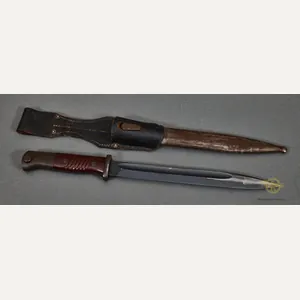 German WWII 98K Bayonet by E. Packe & Sohne
