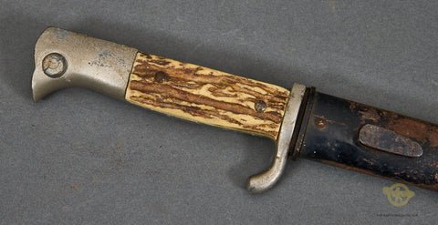 German WWII Stag Handle Long Model Dress Bayonet by Puma***STILL AVAILABLE*** — image 3