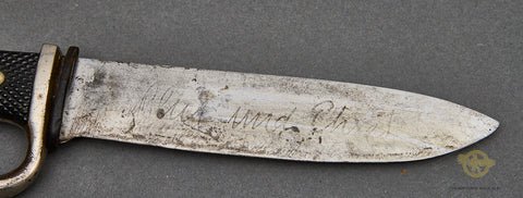 German WWII HJ Knife w/Motto by C. Lütters & Co***STILL AVAILABLE*** — image 6