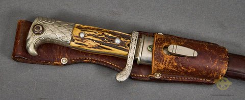 German WWII Stag Handle Rural Police Bayonet***STILL AVAILABLE*** — image 3