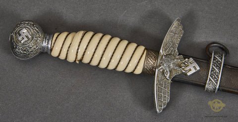 German WWII 2nd Model Luftwaffe Officer Dagger by Spitzer — image 3
