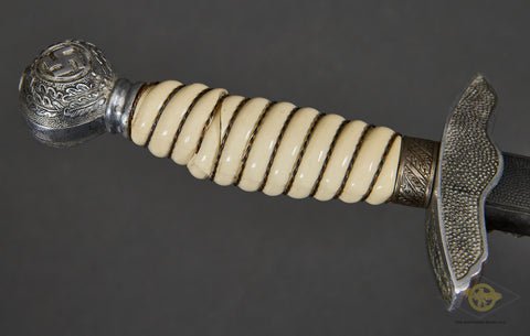 German WWII 2nd Model Luftwaffe Officer Dagger by Spitzer — image 6