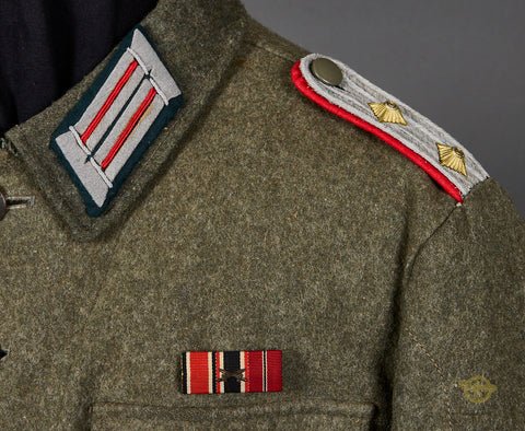 WWII German Late War Combat Tunic for Army Artillery Captain — image 3
