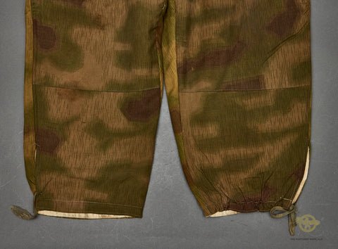 WWII German Wehrmacht Winter Padded Camo Trousers — image 2