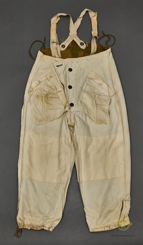 WWII German Wehrmacht Winter Padded Camo Trousers — image 4