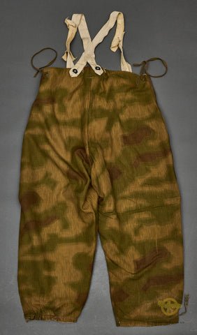 WWII German Wehrmacht Winter Padded Camo Trousers — image 8