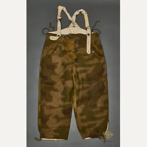WWII German Wehrmacht Winter Padded Camo Trousers