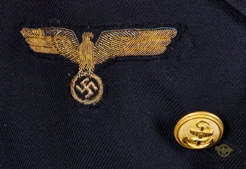 Kriegsmarine Knights Cross Winner Officer Reefer Jacket — image 3