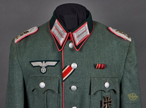 WWII German Army Panzer School Model 1936 Tunic for Officer — image 2